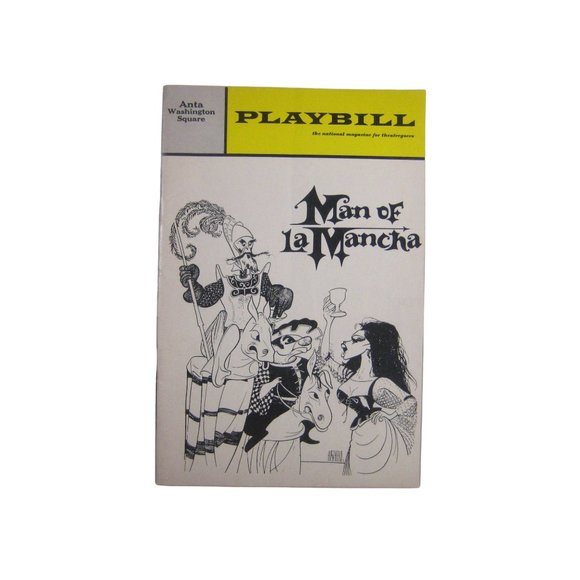 Man Of La Mancha Playbill Martin Beck Theatre September 1967 Irving Jacobson - Picture 1 of 7